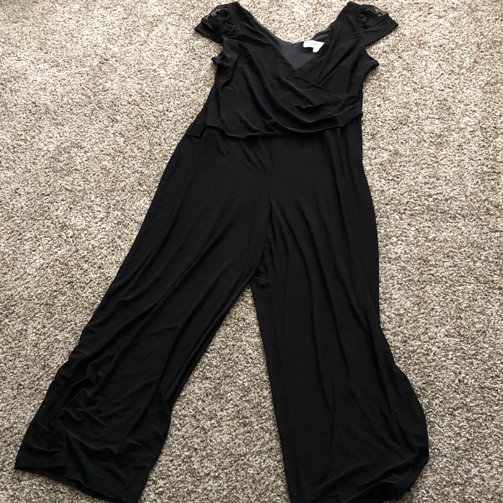 Emma & Michele Classic Black Jumpsuit